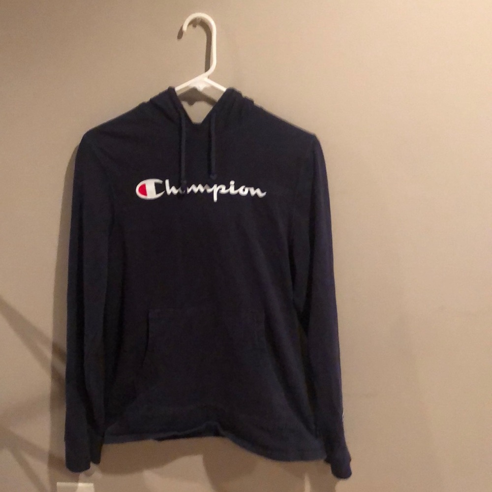 Navy Champion Hoodie